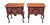 1970s Pair Link Taylor Chippendale Shell Carved End Tables For Sale - Image 17 of 17