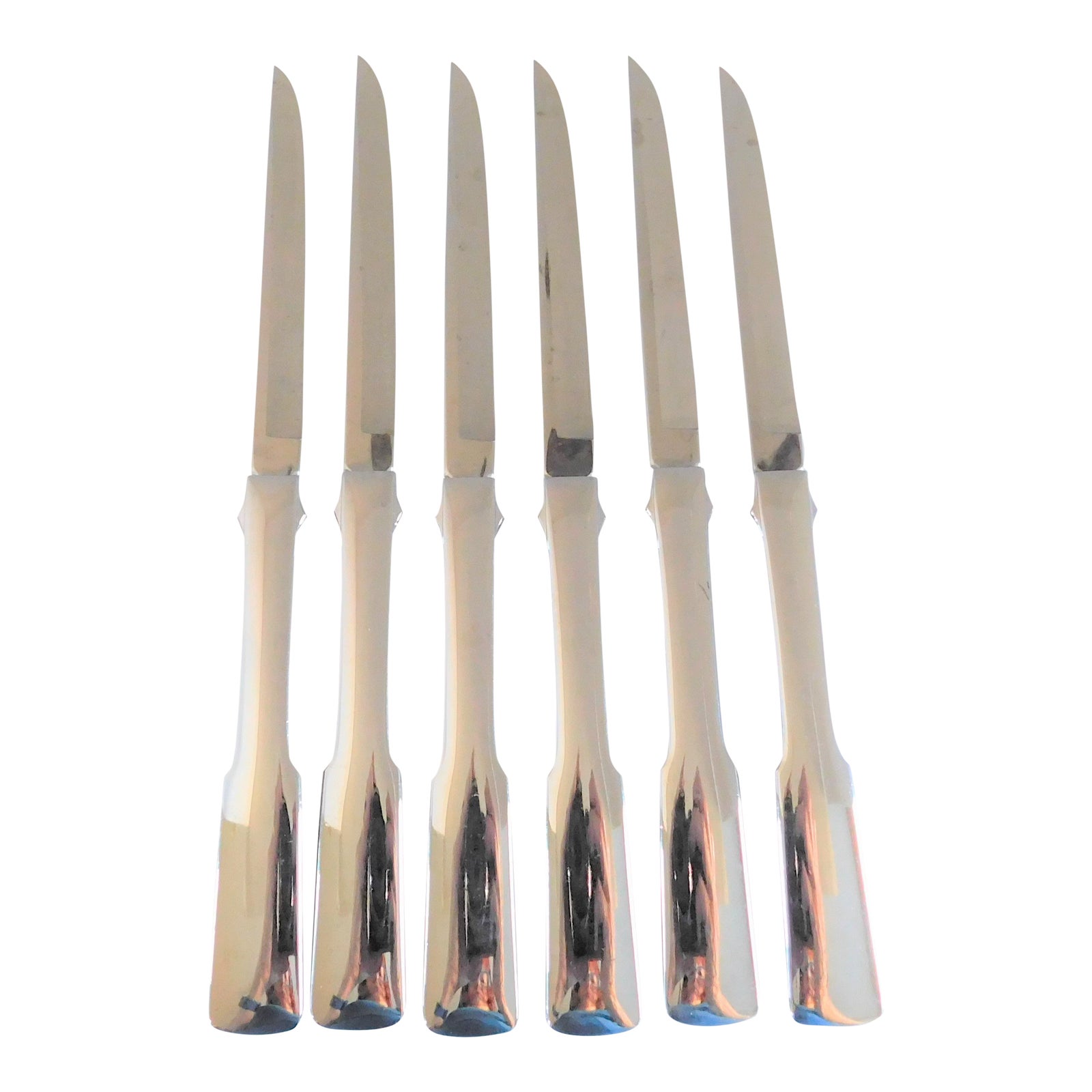 Towle Byfield Pattern Vintage Stainless Steel Steak Knives Set of 6