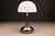 1960s Rewired Brazilian Modern Table Lamp in Chrome Metal and Acrylic Shade For Sale - Image 14 of 15