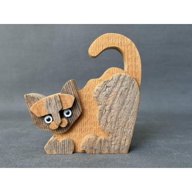 Cat Sculpture from Fausto Sangiovanni, Orvieto, Italy, 1975 For Sale - Image 6 of 6