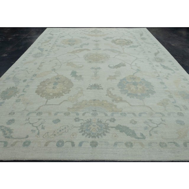 Turkish Oushak Rug 10'2" x 14'1" #18960 Explore a curated collection of hallway runners, wool rugs, and handmade...