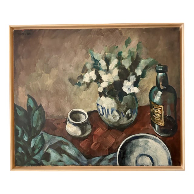 Pavel Roucka, Still Life, 1986, Oil on Canvas For Sale