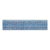 SAMPLE - Schumacher x Molly Mahon Stripe & Dot Hand Block Trim In Blue For Sale