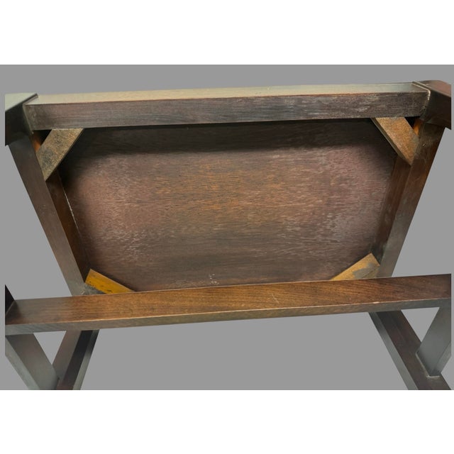 Antique Georgian Brass Bound Mahogany or Walnut Cellarette Box on Stand For Sale - Image 6 of 11