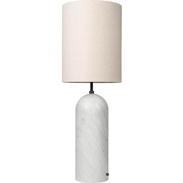 Gravity XL High' Floor Lamp for Gubi in Black Marble For Sale - Image 9 of 13