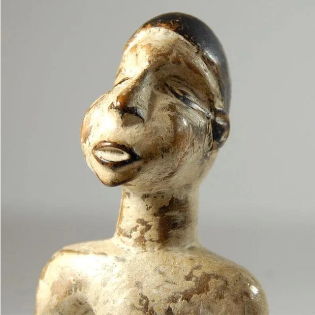Rustic Wooden Figurine Yombe, Congo, 1990s For Sale - Image 3 of 10