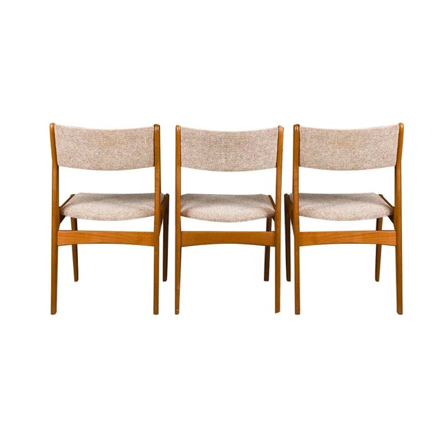 Wood 1960s Mid Century Teak Dining Chairs Scandinavia Woodworks Co - Set of 3 For Sale - Image 7 of 12