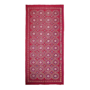 Vintage Hand-Embroidered Suzani Textile | Suzani Tapestry