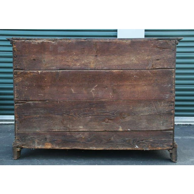 Italian Baroque Walnut and Burl Walnut Commode For Sale - Image 10 of 12