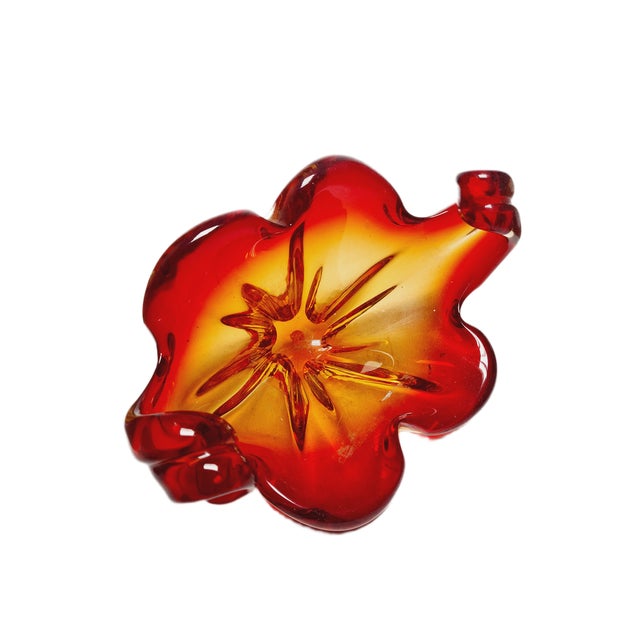 Mid-Century Italian Murano Glass Bowl by Flavio Poli for Mandruzzato, 1950s For Sale - Image 15 of 18