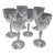 Cristal D’Arques Durand Washington Claret Crystal Wine Glasses-Set of 6 For Sale