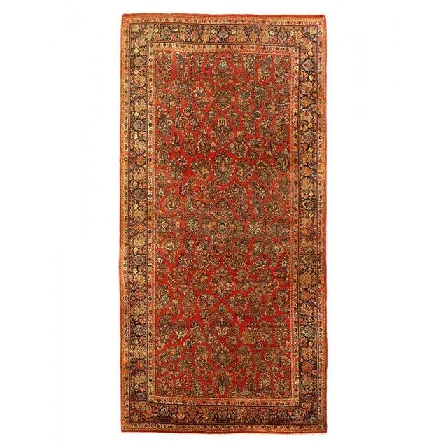 1920s Antique Persian Sarouk Rug For Sale - Image 9 of 9