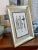 Mid 20th Century Catherine Figart Vogue Watercolor Fashion Illustration on Cowtan and Tout in Gold Frame For Sale - Image 4 of 6