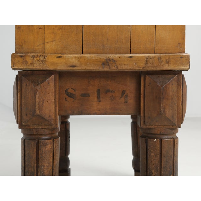 Vintage Butcher Block or Small Kitchen Island in Exceptional Original Condition Chairish