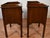 1950s Vintage Solid Walnut Pair of Nightstands / Bed Side Tables For Sale - Image 10 of 13