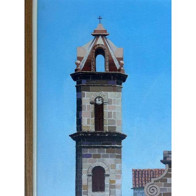 Textile Agustin Gainza Oil Painting "Wedding at the Havana Cathedral C1880" For Sale - Image 7 of 12