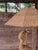 Wood Monumental Mario Lopez Torres Woven Crane Table Lamp For Sale - Image 7 of 11