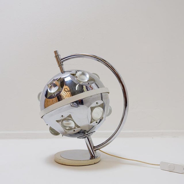 Space Age Table Lamp by Oscar Torlasco for Stilkronen, 1970s For Sale - Image 5 of 15