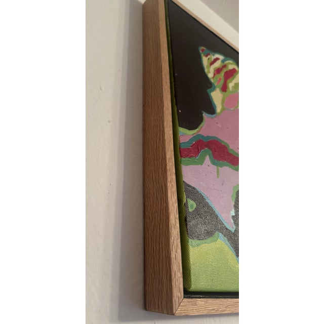 2000 - 2009 Acrylic Painting on Canvas Framed by Danka Krol For Sale - Image 5 of 7