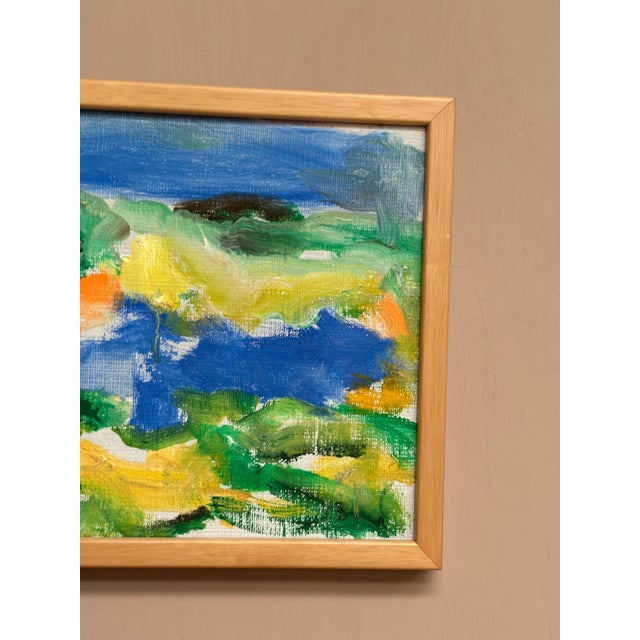 Inge Blomqvist, Composition, 1960s, Oil Painting on Canvas, Framed For Sale - Image 4 of 14
