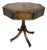 Vintage Campaign Drum Table, 1930 For Sale