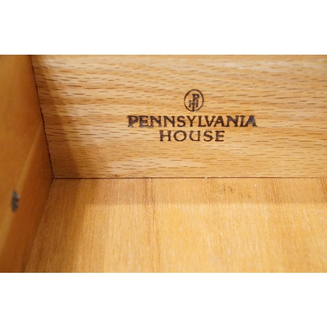 Pennsylvania House Solid Mahogany Traditional Style 22" Chairside Chest / Accent End Table For Sale - Image 9 of 12