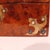 English Burl Walnut Tea Caddy With Decorative Brass Mounts For Sale - Image 6 of 10