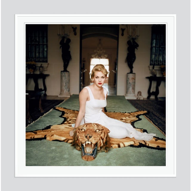 Modern George Cameron 1961 by Slim Aarons Framed C-Print For Sale - Image 3 of 3