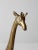 Mid Century Brass Giraffe For Sale - Image 10 of 13