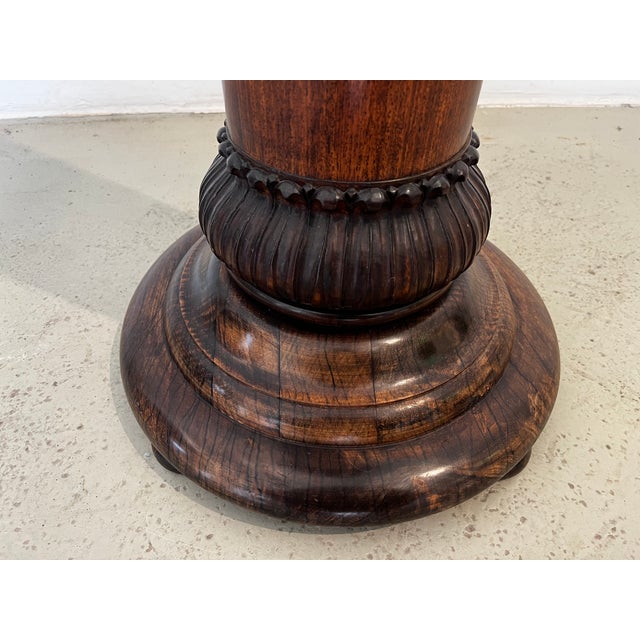 Antique Flower Column, 1800s For Sale - Image 3 of 13
