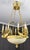 Cream Large Empire Style Alabaster and Bronze 16-Light Chandelier, 1890s For Sale - Image 8 of 18