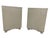 Pair of Restored American of Martinsville Chestnut Gray Lacquer Nightstands With Walnut Pulls, 1970s For Sale - Image 11 of 13