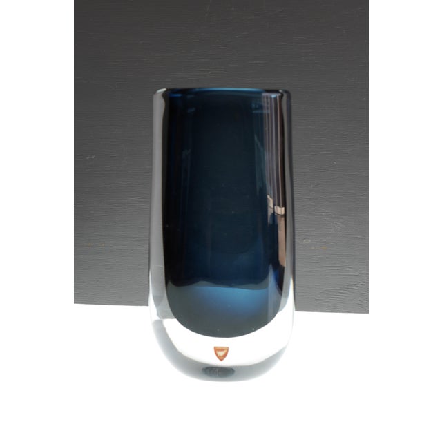 Glass Vase by Landberg for Orrefors, Set of 2 For Sale - Image 14 of 15