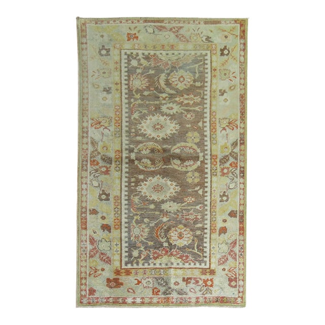 Antique Turkish Ghiordes Scatter Rug - 3'3" x 5'9" For Sale