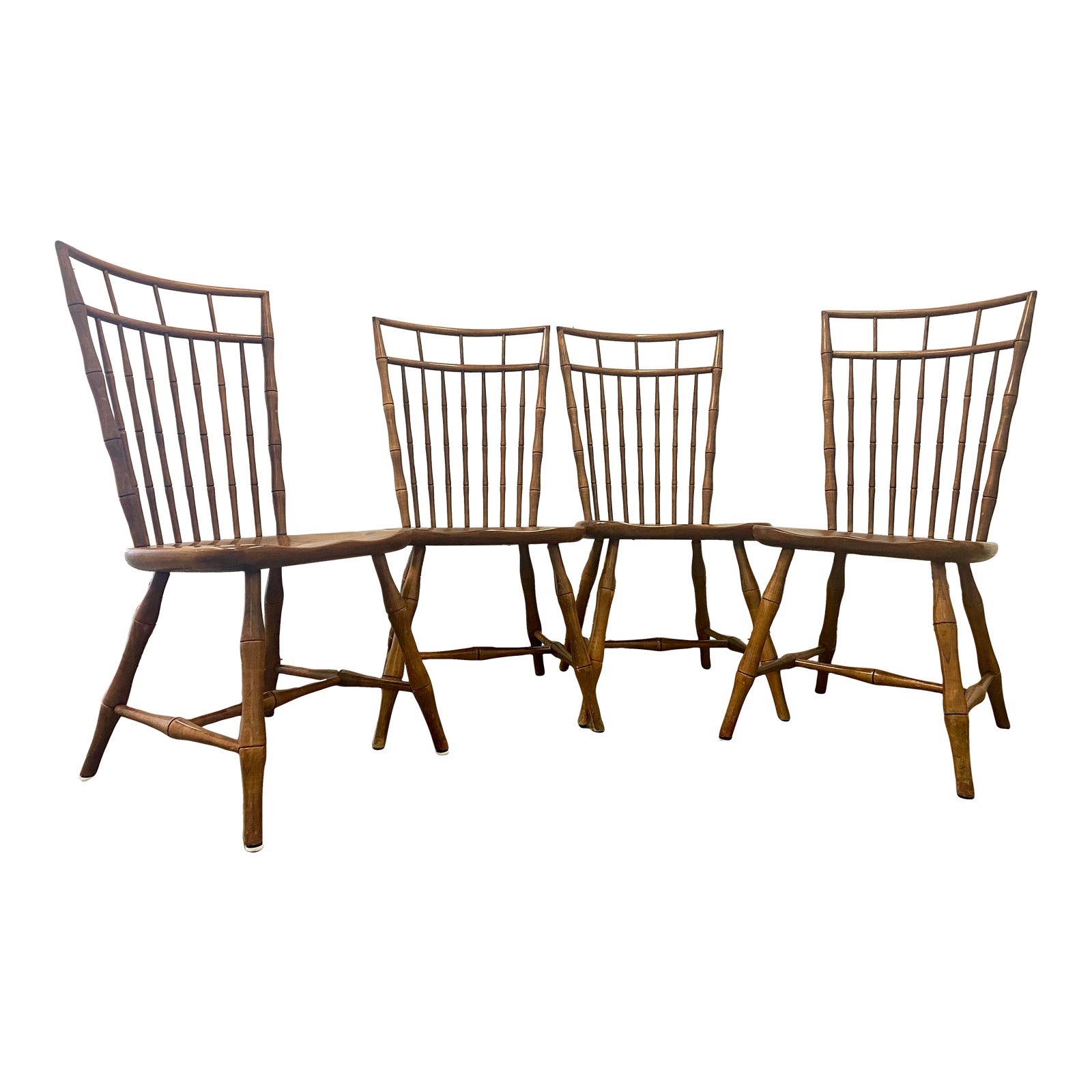 1980s Ethan Allen Birdcage Dining Chairs Set of 4 . Chairish