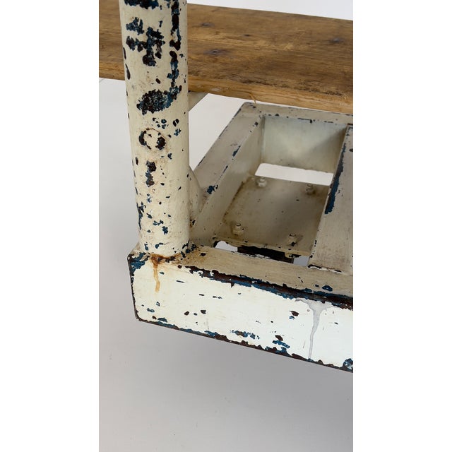 Wood German Industrial Bakers Trolley, 1940s For Sale - Image 7 of 9