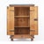 Rustic Farmhouse Folk Art Painted Bridal Cabinet, 1827 For Sale - Image 10 of 17