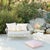 Contemporary Dash & Albert by Annie Selke Veranda Ivory Indoor/Outdoor Rug, 2' x 3' For Sale - Image 3 of 4
