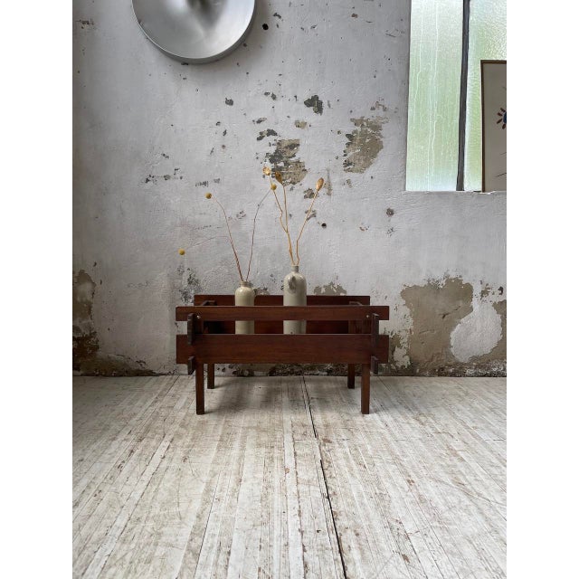 Small Modern Oak Planter, 1950s For Sale - Image 9 of 18