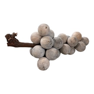 Mid 20th Century Belgian Alabaster Grapes - XL For Sale