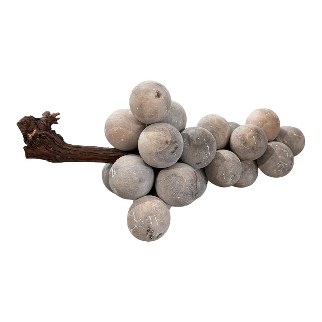 Mid 20th Century Belgian Alabaster Grapes - XL For Sale