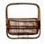 Wood Bamboo Magazine Rack, Italy, 1960 For Sale - Image 7 of 10