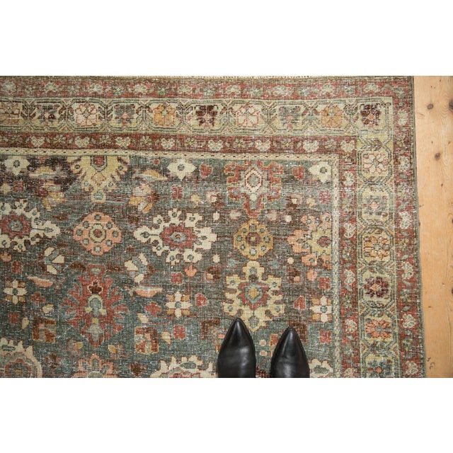 Vintage Distressed Mahal Rug Runner - 5'3" x 9'10" For Sale - Image 11 of 11