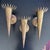 Art Deco Neoclassical Wall Lights, 1940s, Set of 3 For Sale - Image 3 of 5