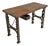 Vintage Italian Industrial Wooden and Cast Iron Console, 1800s For Sale