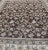 Oxblood Red Antique Sultanabad Mahal Rug With Rich Brown and Geometric Patterns 4'2 X 5'7 For Sale - Image 8 of 10