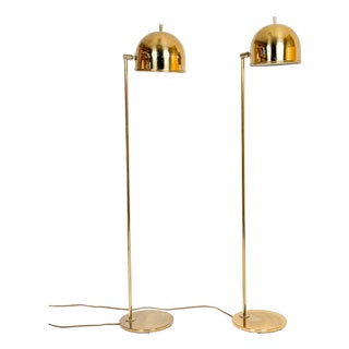 Vintage Floor Lamp by Eje Ahlgren for Bergboms, Sweden, 1960s, Set of 2 For Sale