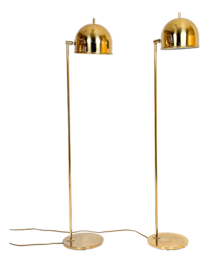 Vintage Floor Lamp by Eje Ahlgren for Bergboms, Sweden, 1960s, Set of 2