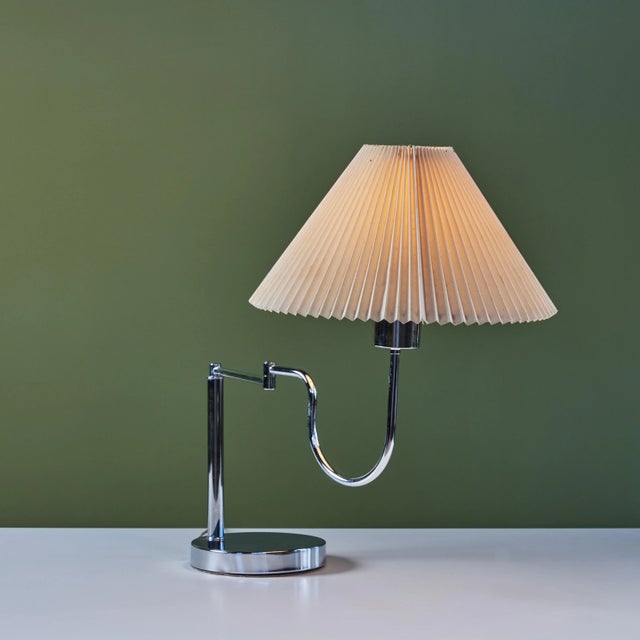 Metal Walter Von Nessen Style Table Lamp For Sale - Image 7 of 11