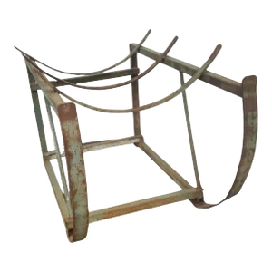 1960s Tipping Lever Wine Barrel Cradle